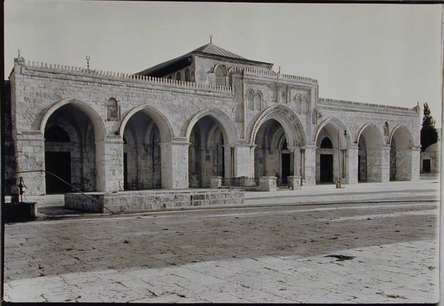 Фасад мечети аль-Акса.