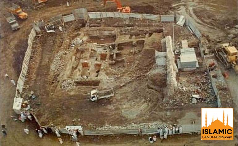 Фотографии с раскопок 1989 года в Мекке, №2