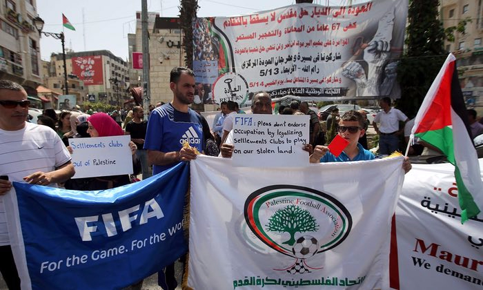 Более 100 спортивных организаций требуют от ФИФА исключить израильские поселенческие клубы