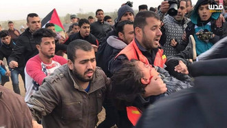 Четырехлетний палестинский мальчик скончался от ранений после обстрела протестующих палестинцев израильской армией