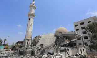 В результате войны в Газе разрушена треть мечетей